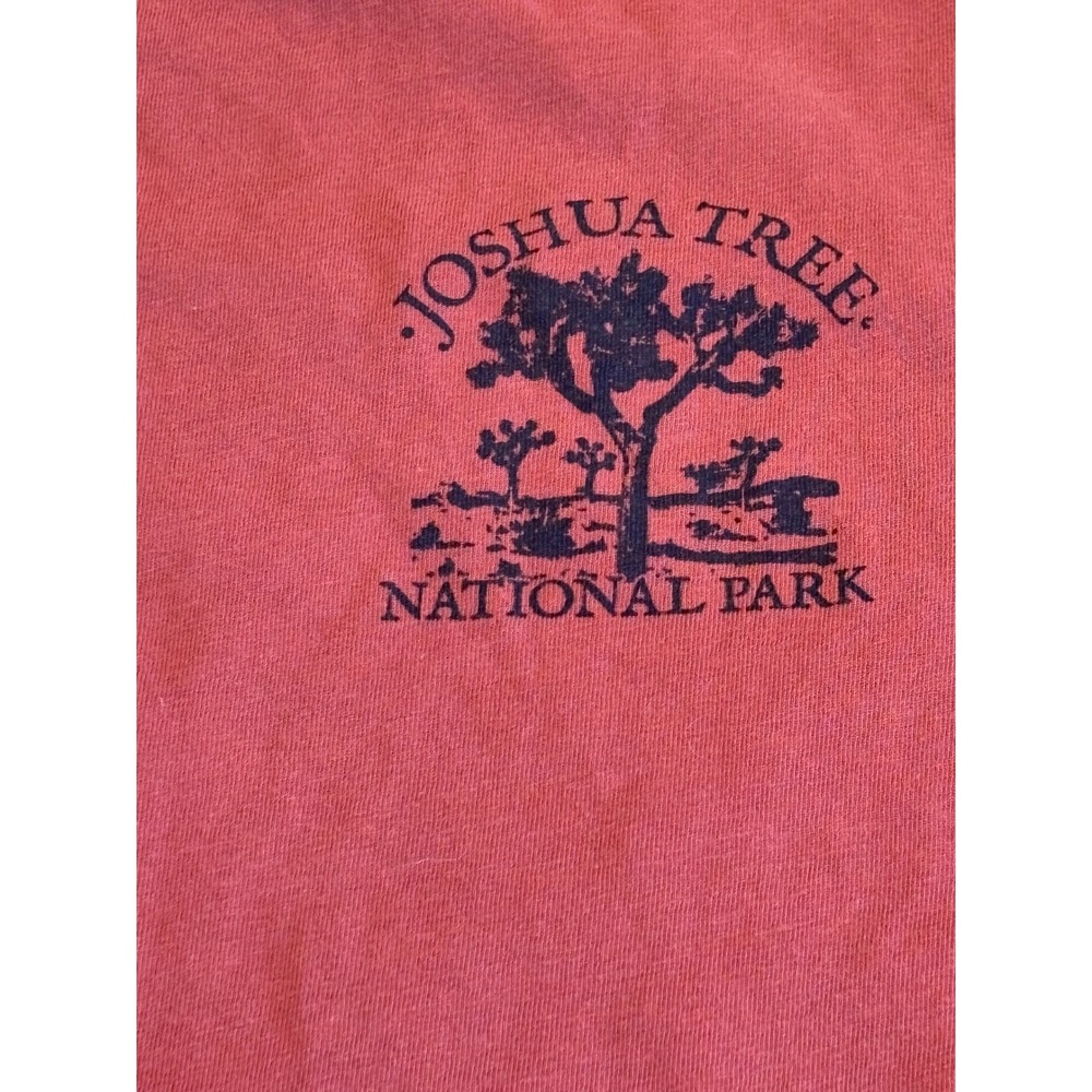Free Planet Joshua Tree National Park Graphic Tee Rust Orange Small FT9KE84NW6A2 - Picture 11 of 13